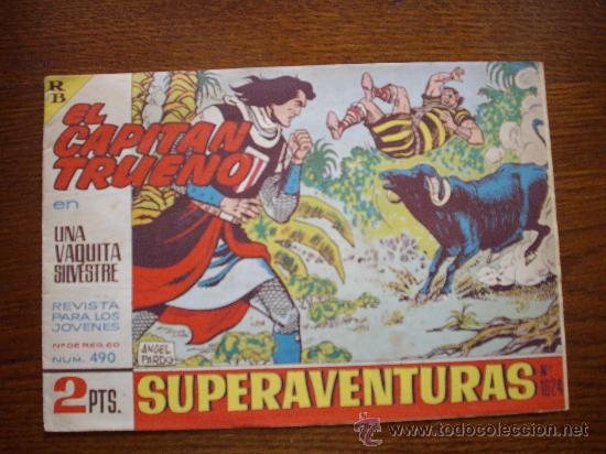 Tebeos: CAPITAN TRUENO N&ordm; 490 - Foto 1