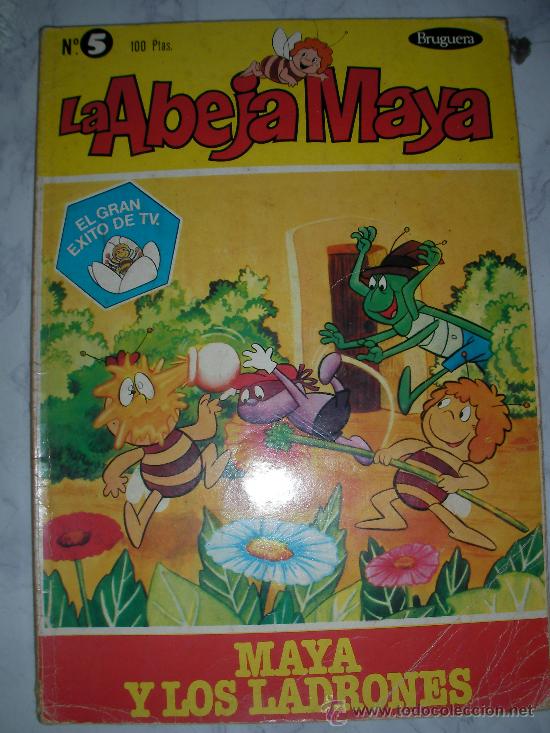 Tebeos: ANTIGUO COMIC LA ABEJA MAYA N&ordm;  5 MAYA Y LOS LADRONES - Foto 1