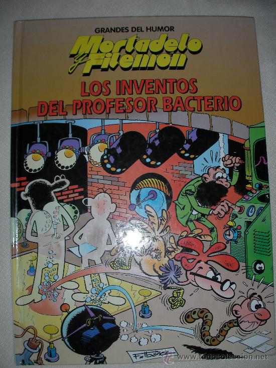 Tebeos: MORTADELO Y FILEMON - LOS INVENTOS DEL DOCTOR BACTERIO - Foto 1
