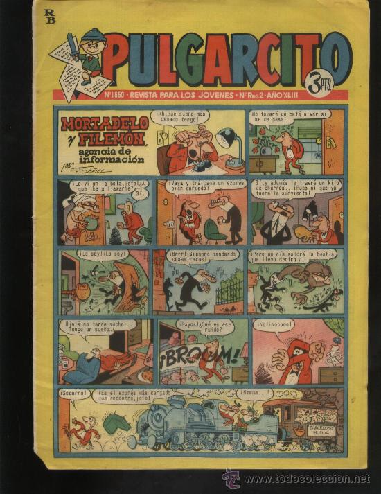 Tebeos: PULGARCITO N&ordm; 1660 CON INSPECTOR DAN - Foto 1