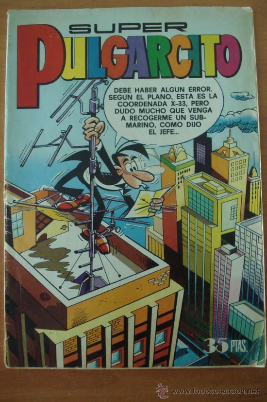 Tebeos: SUPER PULGARCITO Nº 92. Incluye aventura de La Sombra. Editorial Bruguera.