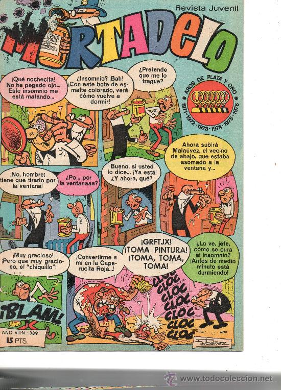 Tebeos: MORTADELO       N&ordm; 339     DE BRUGUERA - Foto 1