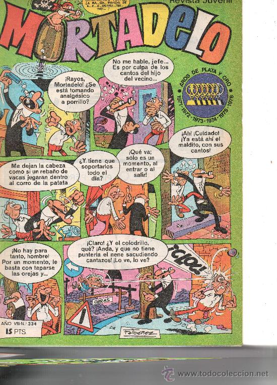 Tebeos: MORTADELO       N&ordm; 334     DE BRUGUERA - Foto 1