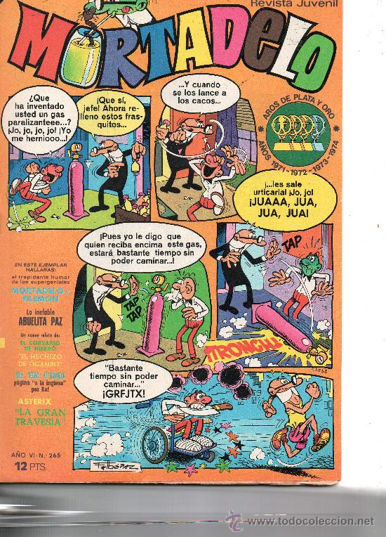 Tebeos: MORTADELO       N&ordm; 265     DE BRUGUERA - Foto 1