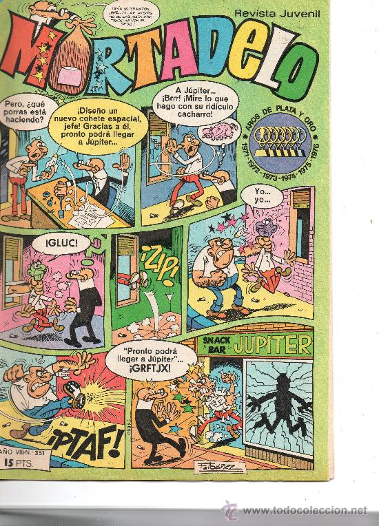Tebeos: MORTADELO       N&ordm; 351     DE BRUGUERA - Foto 1