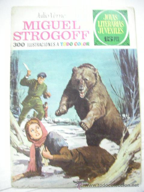 Tebeos: ANTIGUO COMIC JOYAS LITERARIAS JUVENILES MIGUEL STROGOFF - Foto 1