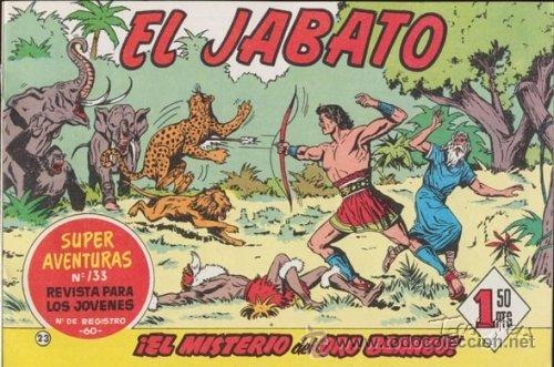 Tebeos: EL JABATO N&ordm; 23 - ORIGINAL 1959 - Foto 1