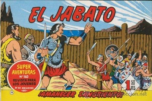 Tebeos: EL JABATO N&ordm; 34 - ORIGINAL 1959 - Foto 1