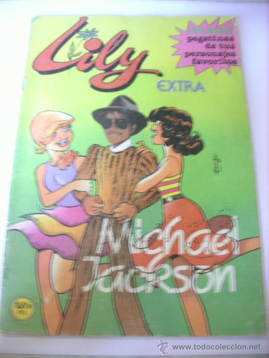 Tebeos: LILY EXTRA MICHAEL JACKSON EDIT. BRUGUERA 1984 - Foto 1