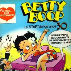 Tebeos: BETTY BOOP TAPAS DURAS - LA STAR DE LOS AÑOS 30 - 3 Nº COMPLETOS - EDITORIAL BRUGUERA - AÑO 1982