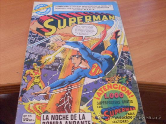 Tebeos: SUPERMAN N&ordm; 20 (EDITORIAL BRUGUERA) (COB21) - Foto 1