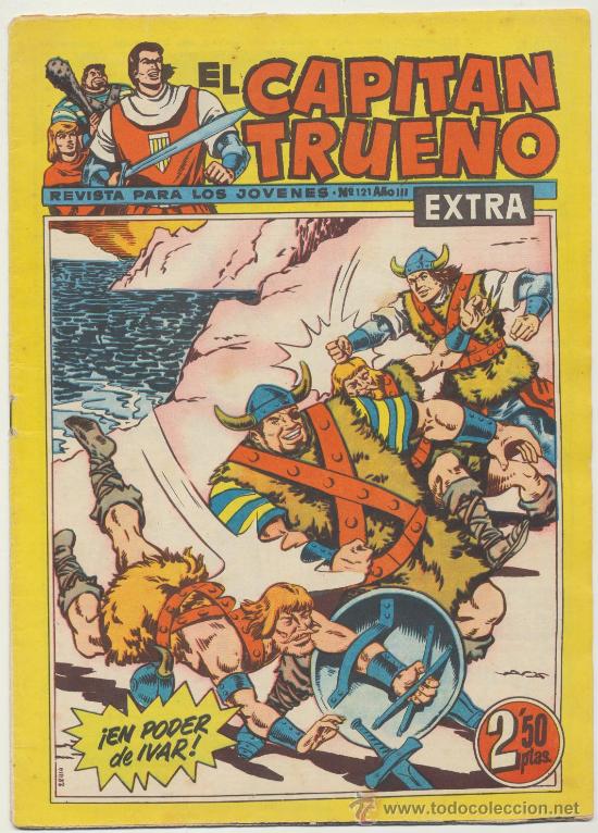 Tebeos: El Capit&aacute;n Trueno Extra  n&ordm;  121. - Foto 1