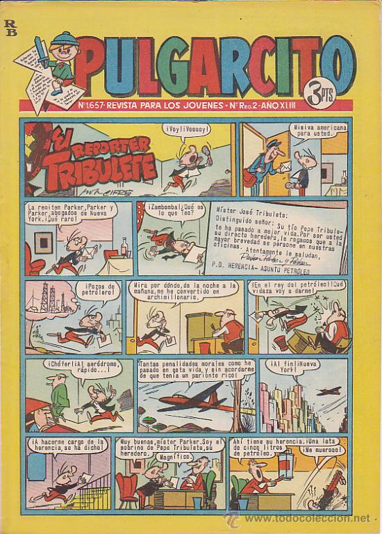 Tebeos: PULGARCITO N&ordm; 1657 - Foto 1