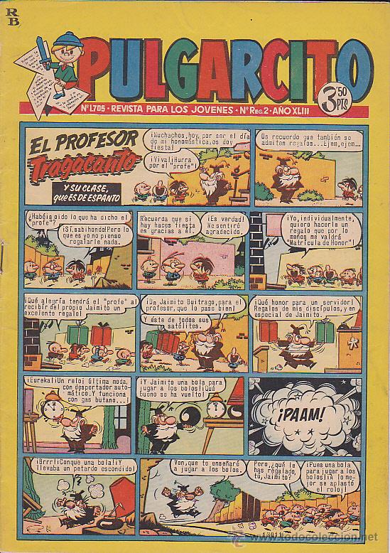 Tebeos: PULGARCITO N&ordm; 1705 - Foto 1