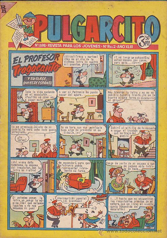 Tebeos: PULGARCITO N&ordm; 1698 - Foto 1