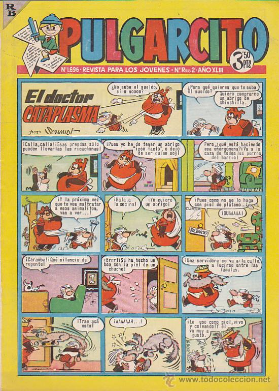 Tebeos: PULGARCITO N&ordm; 1696 - Foto 1
