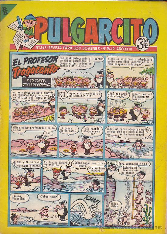 Tebeos: PULGARCITO N&ordm; 1693 - Foto 1