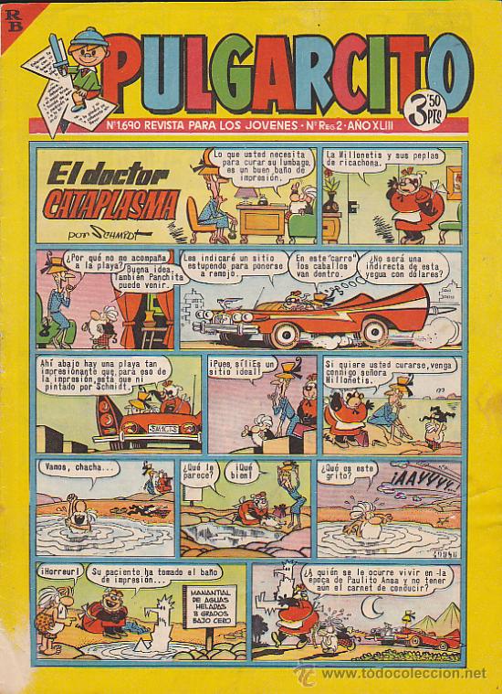 Tebeos: PULGARCITO N&ordm; 1690 - Foto 1