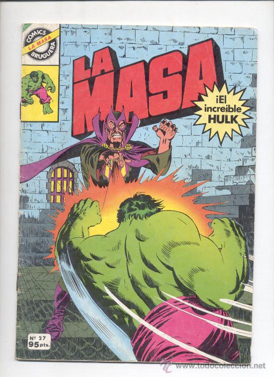 Tebeos: LA MASA BRUGUERA HULK 27 - Foto 1