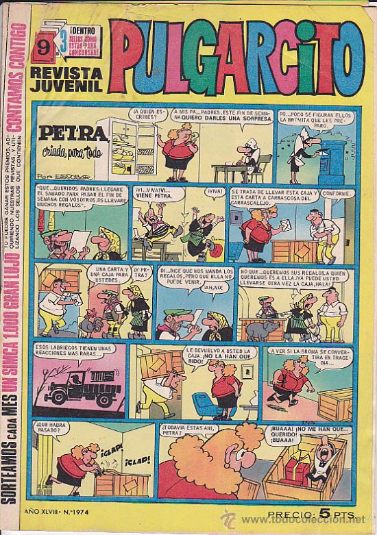Tebeos: PULGARCITO N&ordm; 1974 - Foto 1