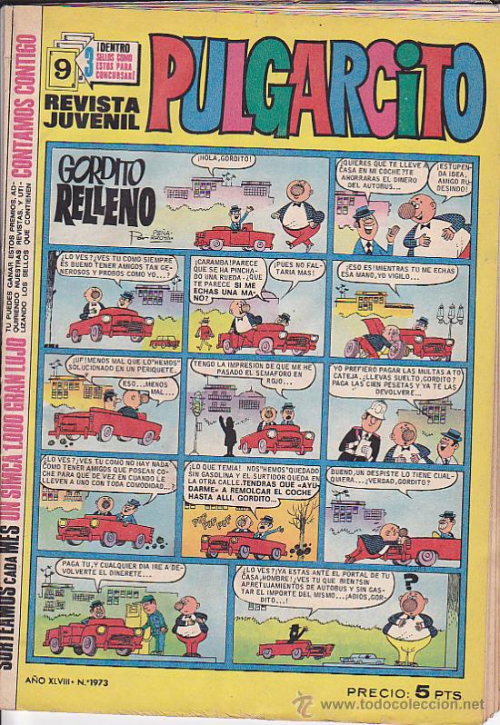 Tebeos: PULGARCITO N&ordm; 1973 - Foto 1