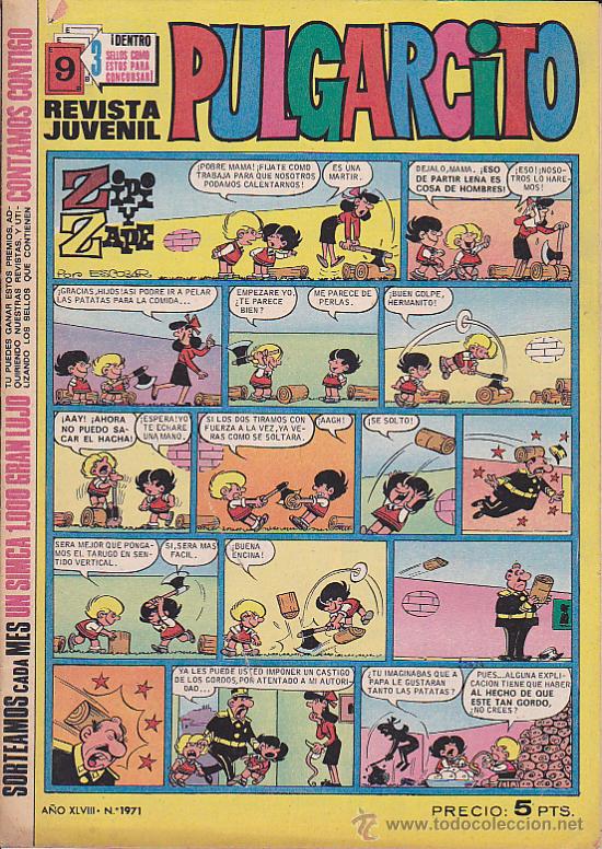 Tebeos: PULGARCITO N&ordm; 1971 - Foto 1