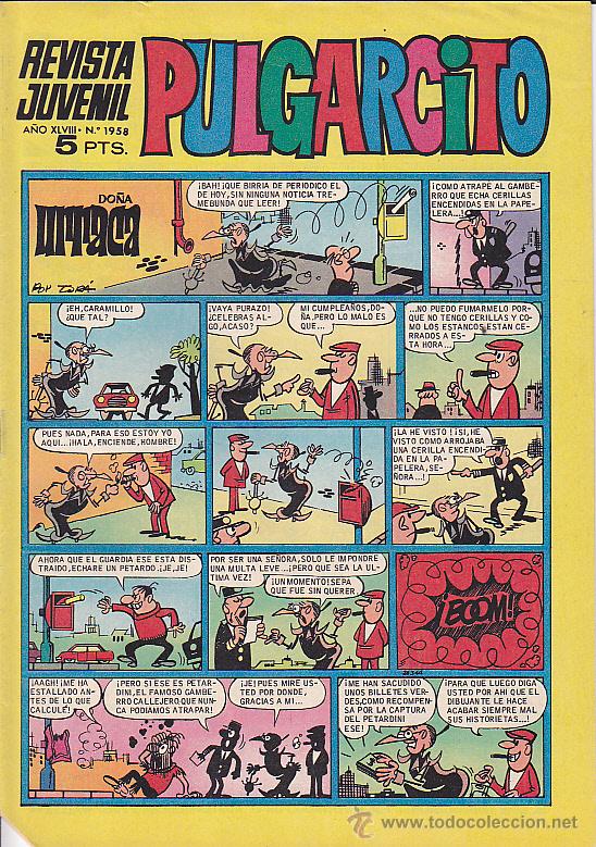Tebeos: PULGARCITO N&ordm; 1958 - Foto 1