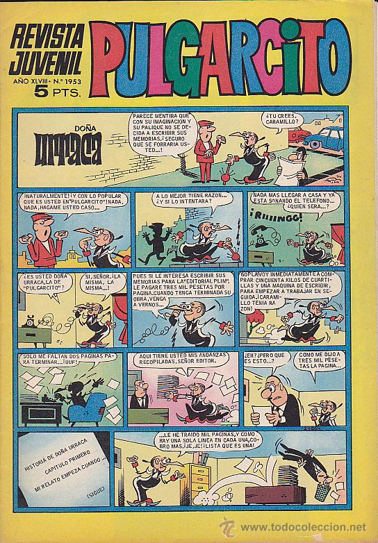 Tebeos: PULGARCITO N&ordm; 1953 - Foto 1