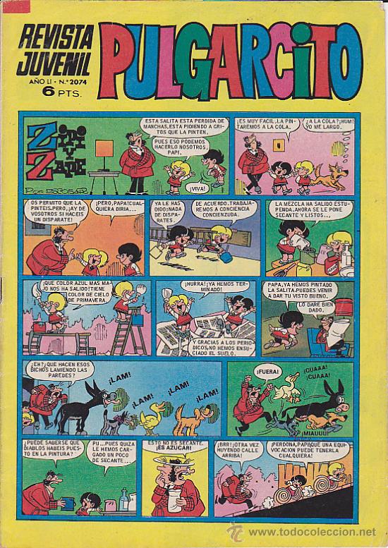 Tebeos: PULGARCITO N&ordm; 2074 - Foto 1