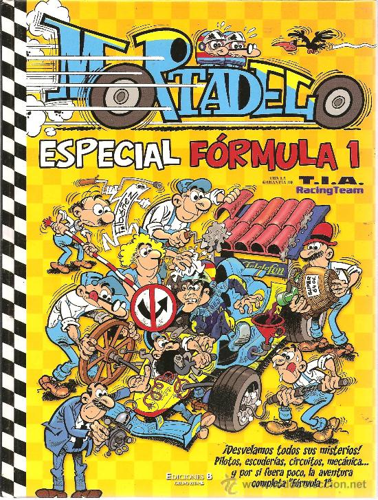 Tebeos: MORTADELO ESPECIAL FORMULA 1 TAPAS DURAS - Foto 1