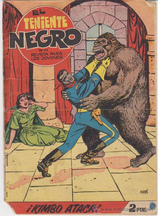 Tebeos: El Teniente Negro n&ordm;  24. - Foto 1