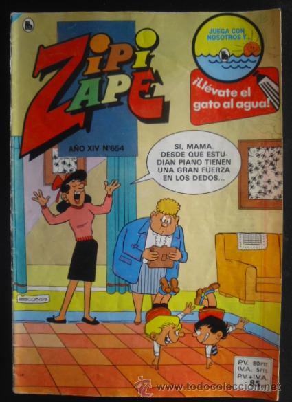 Tebeos: Zipi y Zape n&ordm; 654 -1986. - Foto 1