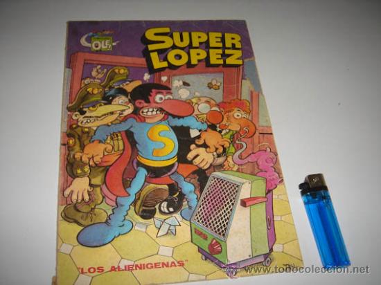 Tebeos: SUPER LOPEZ N&ordm;4 Los Alienigenas, a&ntilde;o 1981. - Foto 1