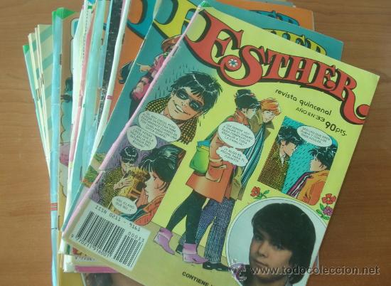 Tebeos: LOTE DE 25 COMICS DE ESTHER. Editorial Bruguera. - Foto 1