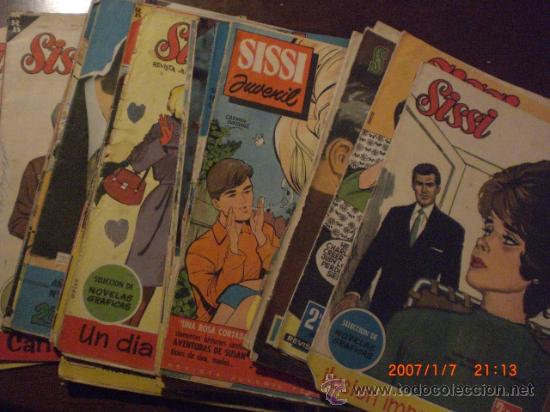 Tebeos: SISI - LOTE DE 25 COMICS DISTINTOS - Foto 1