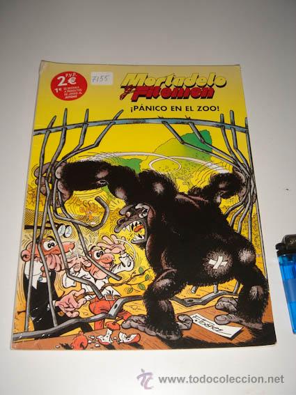 Tebeos: MORTADELO Y FILEMON PANICO EN EL ZOO. - Foto 1