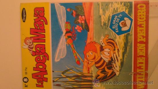 Tebeos: LA ABEJA MAYA.N&ordm;8 . WILLIE EN PELIGRO.BRUGUERA.1978