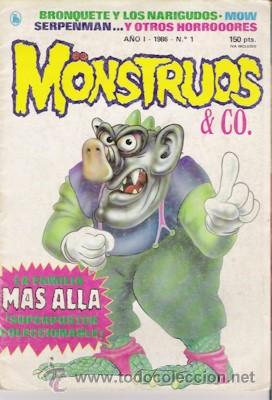 Tebeos: MONSTRUOS & CO. N&ordm; 1, ED. BRUGUERA, DE 1986