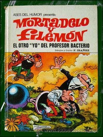 Tebeos: MORTADELO Y FILEMON... EL OTRO &rdquo;YO&rdquo; DEL PROFESOR BACTERIO.  1972. - Foto 1