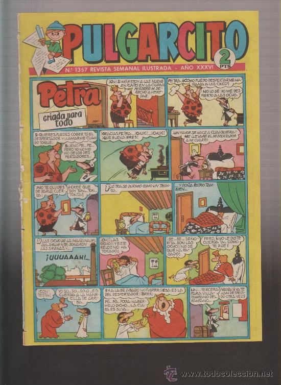 Tebeos: PULGARCITO N&ordm; 1357 - Foto 1
