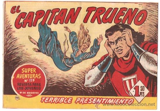 Tebeos: *** EL CAPIT&Aacute;N TRUENO N&ordm;140 &rdquo;TERRIBLE PRESENTIMIENTO&rdquo; *** - Foto 1