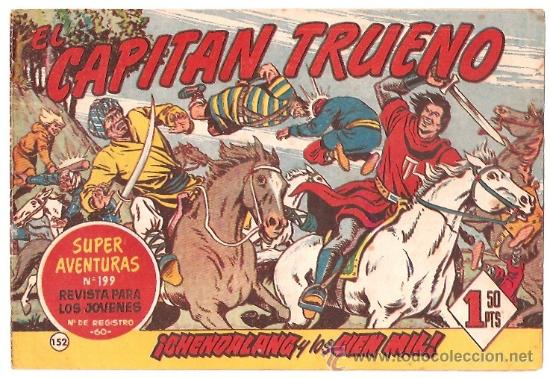 Tebeos: *** EL CAPIT&Aacute;N TRUENO N&ordm;153 &rdquo;UN PLAN SINIESTRO&rdquo; *** - Foto 1