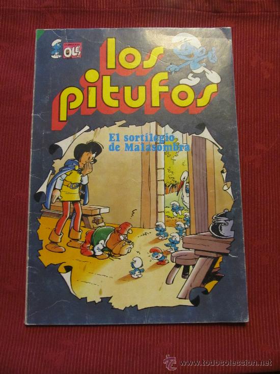 Tebeos: OLE LOS PITUFOS NUMERO 12 EL SORTILEGIO DE MALASOMBRA - Foto 1