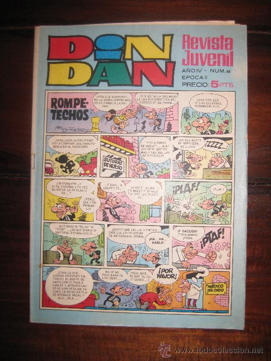 Tebeos: DIN DAN N&ordm; 88  DEMONIO DEL CARIBE - Foto 1