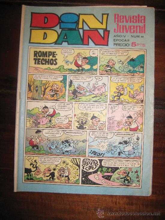 Tebeos: DIN DAN N&ordm; 84  DEMONIO DEL CARIBE - Foto 1