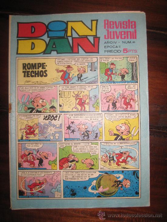Tebeos: DIN DAN N&ordm; 82  DEMONIO DEL CARIBE - Foto 1
