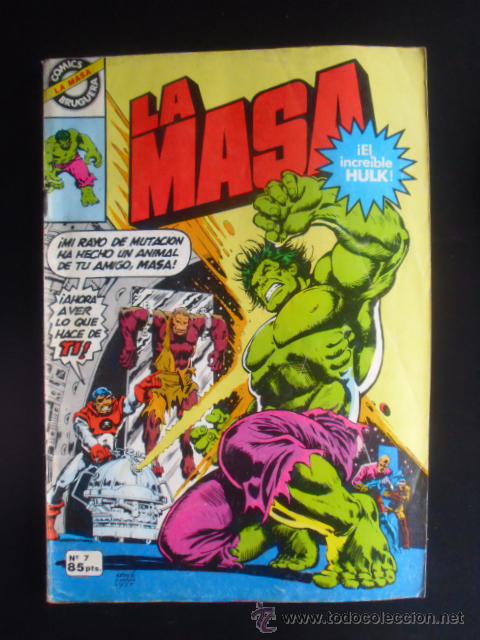 Tebeos: La Masa. Comics Bruguera. N&ordm; 7. A&ntilde;o 1981. - Foto 1