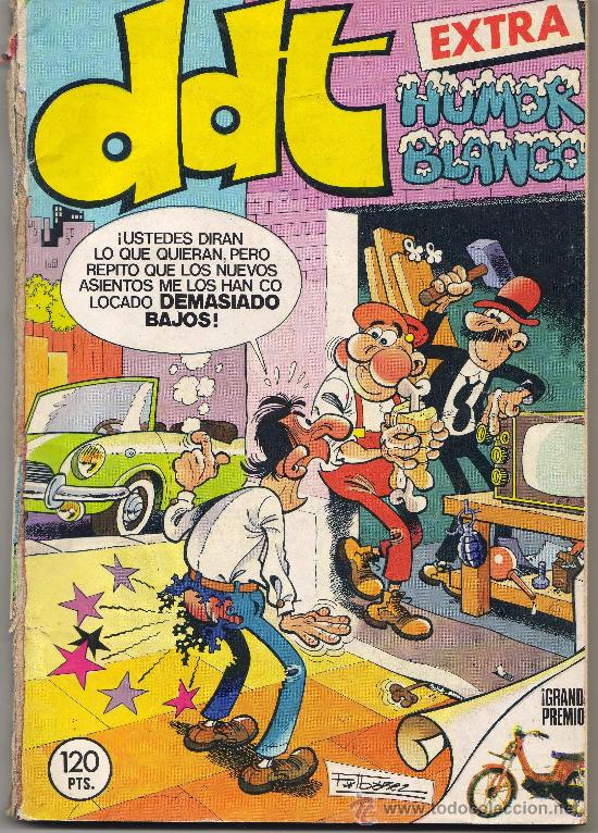 Tebeos: DDT EXTRA HUMOR BLANCO 1984 ENVIO GRATIS - Foto 1