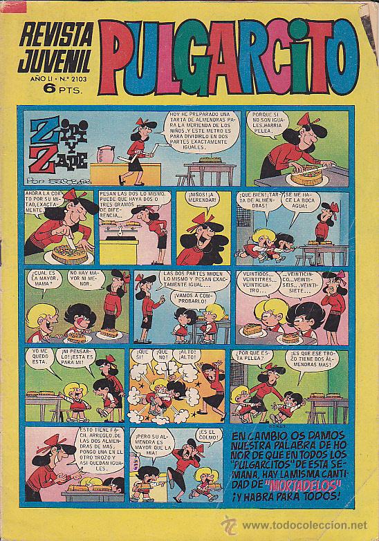 Tebeos: PULGARCITO N&ordm; 2103 - Foto 1