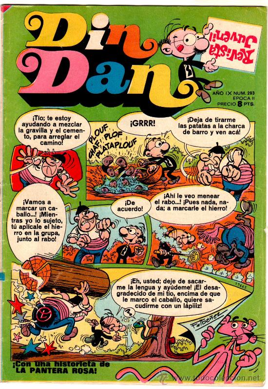 Tebeos: DIN DAN N&ordm; 293,CON SUPERNOVA ETC. - Foto 1